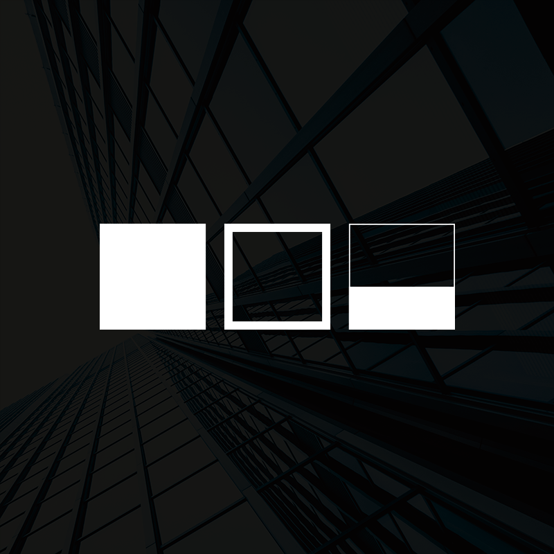 Heldækkende, ramme og delvis vist på ikoner