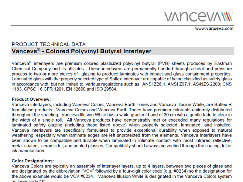 Vanceva FAQ